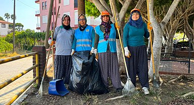 Alanya'da yeşil alanlar kadınlara emanet
