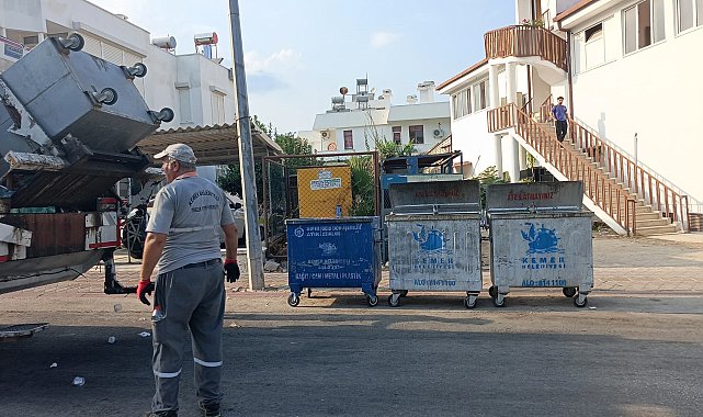 Kemer'de 7 ayda 40 ton çöp toplandı