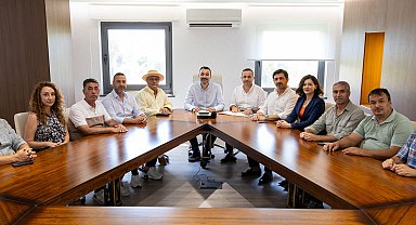 MATSO heyetinden belediyeye ziyaret