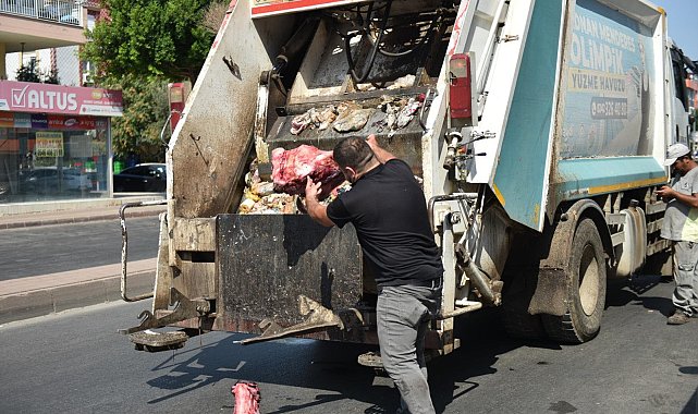 Sağlıksız koşullardaki etlere el konuldu