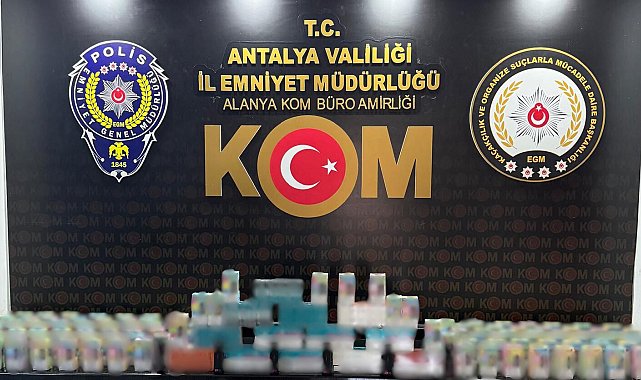 Antalya'da kaçakçılık operasyonları