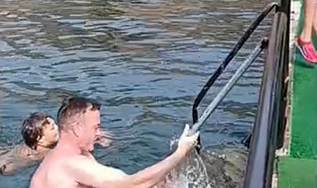 3 gündür aranan İrlandalı turistin baraj gölüne girdiği görüntüler ortaya çıktı