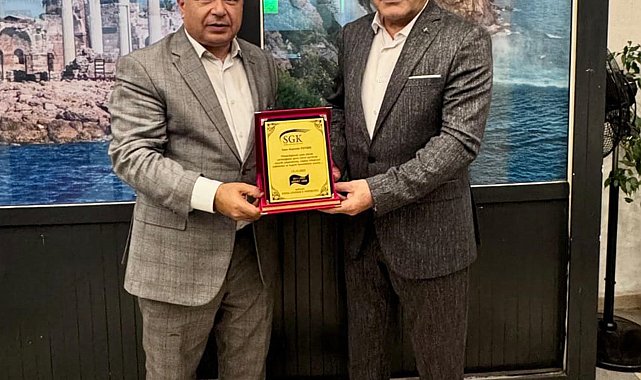 Antalya SGK'da veda yemeği