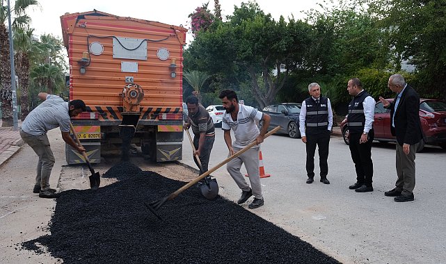 ASAT Genel Müdürü Gülebay, Konyaaltı'ndaki çalışmaları inceledi