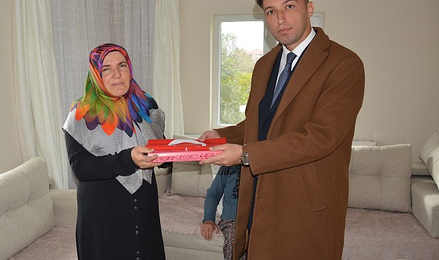 Başsavcı Kapıcı'dan şehit ailesine ziyaret