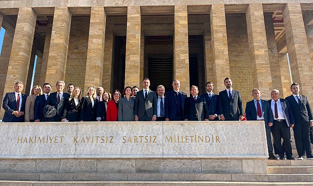 Manavgat Belediye Başkan Vekili Çiçek, Anıtkabir'de