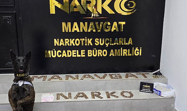 Manavgat'ta uyuşturucu operasyonu