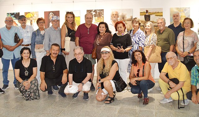 Mühendis ressamın sergi heyecanı