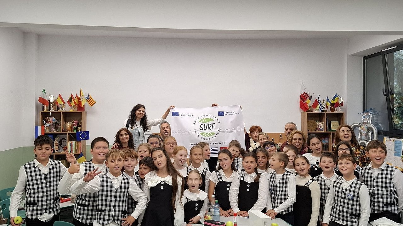 SARILAR İLKOKULUNDA GIDA KORUMA TEMALI ERASMUS+ HEYECANI