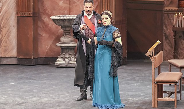 Tosca operası, görkemli bir finalle Antalya'ya veda etti