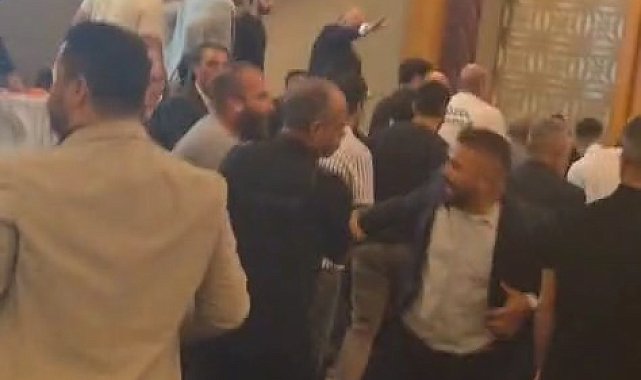 TÜRSAB Muratpaşa BTK seçiminde kavga çıktı; o anlar kamerada