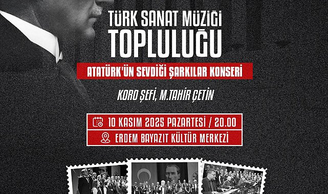 Atatürk, sevdiği şarkılarla Kepez'de anılacak