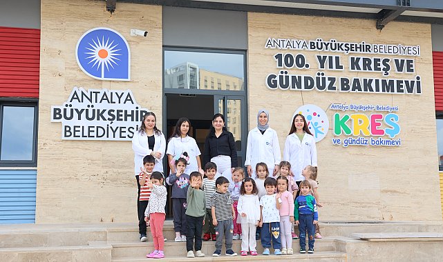 Büyükşehir Kepez Santral Mahallesi 100. Yıl Kreşi açıldı