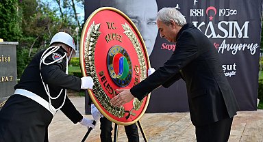 Kepez'de 10 Kasım Atatürk'ü anma töreni