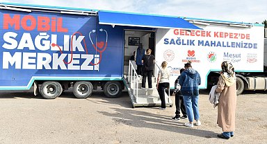 Kepez'in Mobil Sağlık Merkezi Duraliler'de