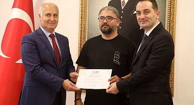 Yükümlülerin rehabilitasyonu için çalışan gönüllülere sertifika