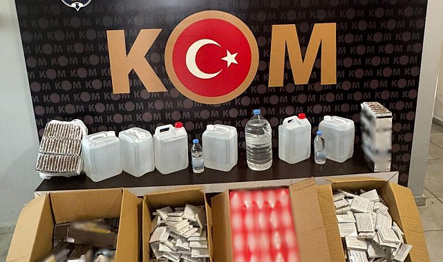 Antalya'da kaçakçılık operasyonları