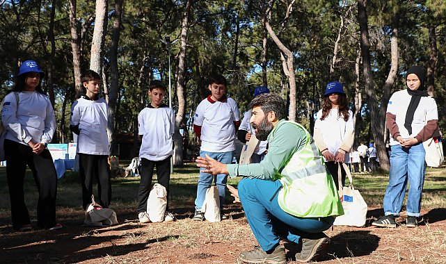 Orman ekosisteminde atıkların tehlikesi uygulamalı gösterildi