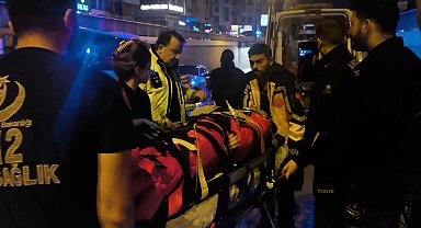 Otomobile çarpan motosiklet sürücüsü yaralandı