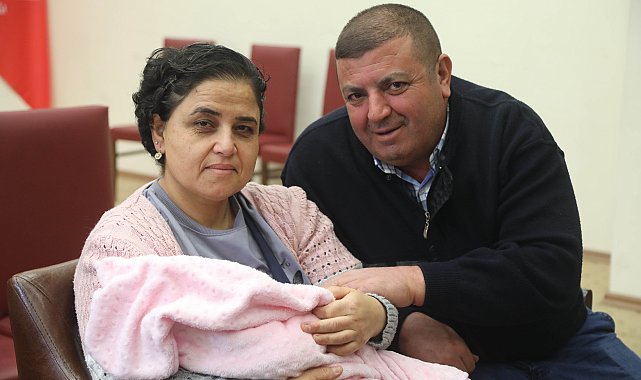 7 yıl önce evlat edinen çift, bu kez 3 aylık Emine bebeğe koruyucu aile oldu