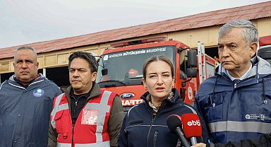 Başkan Vekili Özdemir: Tüm ekiplerimizle sahadayız