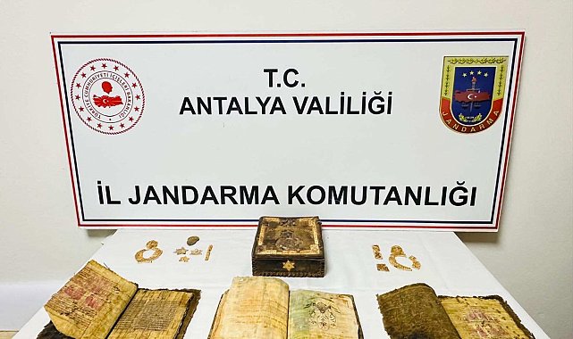 Kaş'ta tarihi eser kaçakçılığı operasyonu