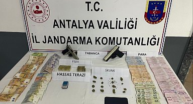 Manavgat'ta uyuşturucu operasyonu