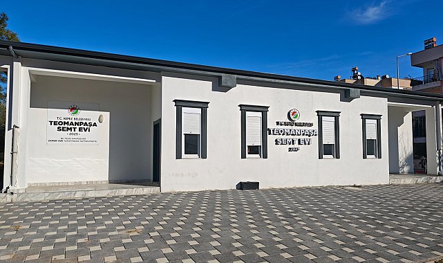 Teomanpaşa Semt Evi hizmete açılıyor
