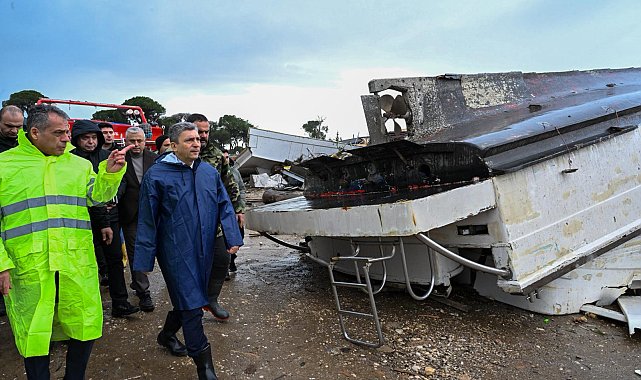 Vali Şahin, Kumköy ve Kundu'da incelemelerde bulundu