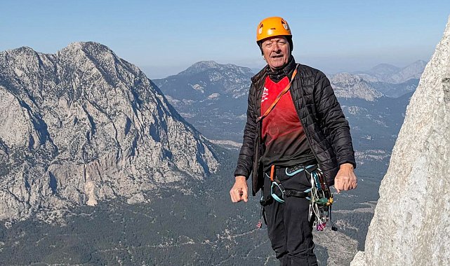 73 yaşında, dağcılık yaşam biçimi