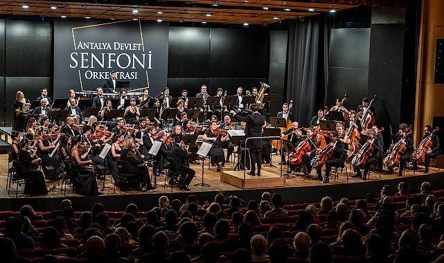 Antalya Devlet Senfoni Orkestrası sanatseverlerle buluştu