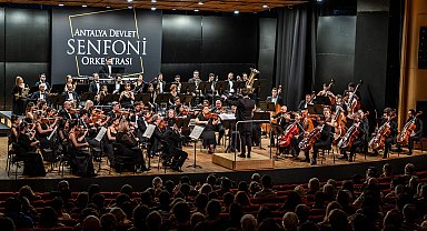 Antalya Devlet Senfoni Orkestrası sanatseverlerle buluştu