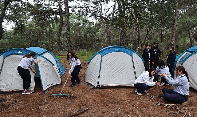 İzciler kaynaşma kampında buluştu