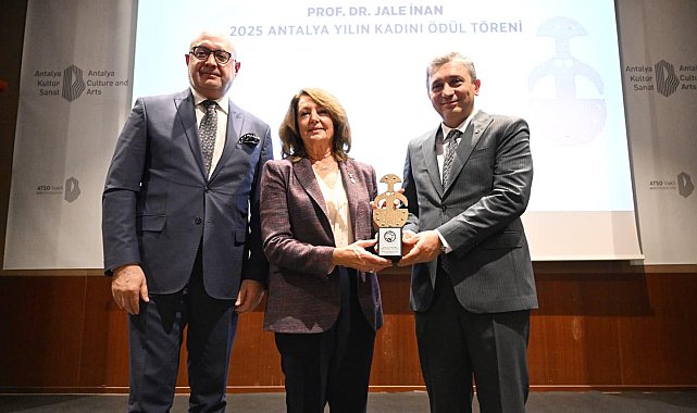 Jale İnan 2025 Antalya Yılın Kadını Ödülü, Prof. Dr. Sarvan'ın