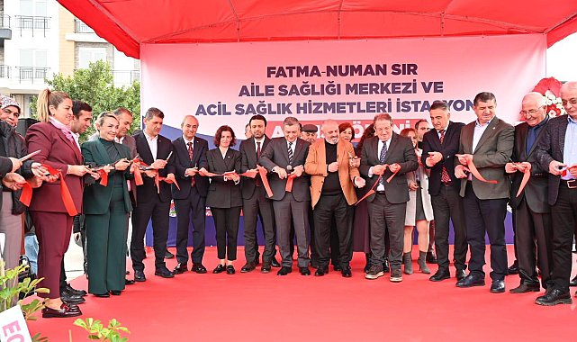 Kepez'de 7 hekimli Fatma Numan Sır ASM ve ASHİ hizmete açıldı
