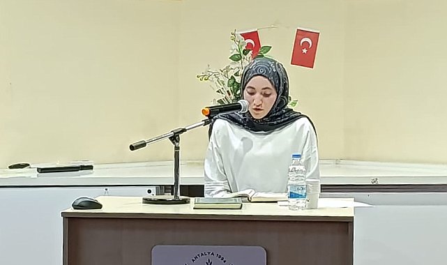 Kur'an-ı Kerim okuma yarışmasında birinci oldu