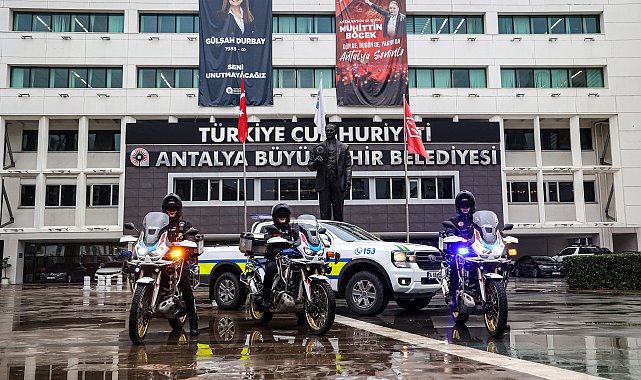 Motorize zabıta ekipleriyle daha etkin denetim