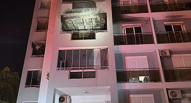 Rezidansta başlayan yangın söndürüldü