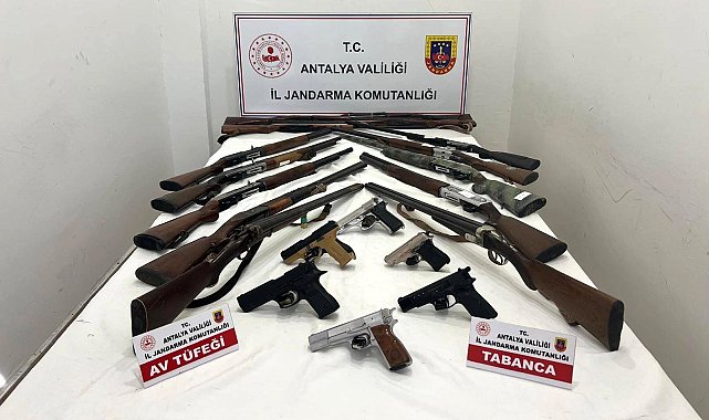 Ruhsatsız silah operasyonu