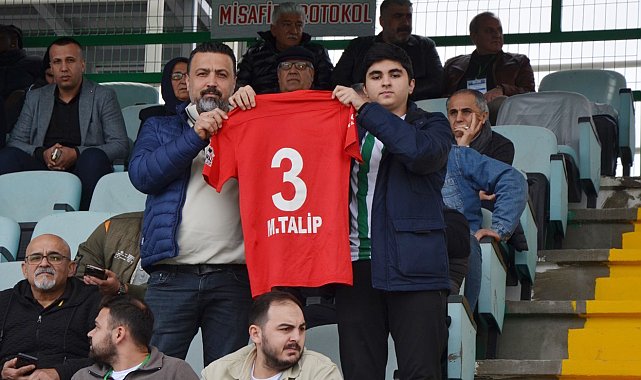 Serik Spor taraftarı Pazarlı'yı unutmadı