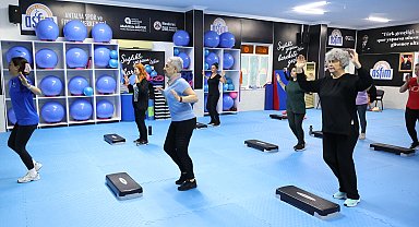 Ücretsiz spor kurslarına yoğun ilgi