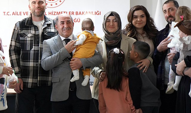 10 çocuk, koruyucu ailelerle sıcak yuvaya kavuştu