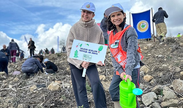 '81 İlde 81 Orman' projesi ilkbahar dikimleriyle devam ediyor