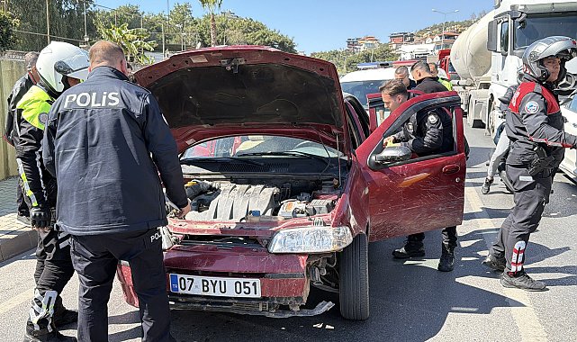 'Dur' ihtarına uymayan sürücüye 357 bin lira ceza