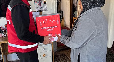 Ailelere ramazan kolisi dağıtımı