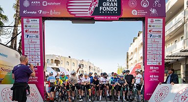 AKRA Gran Fondo Antalya'da pedallar 'Yeşil Gelecek' için dönecek