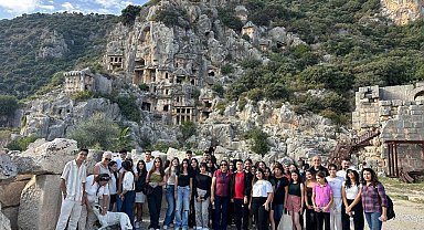 Antalyalı öğrenciler şehrini tanıyor