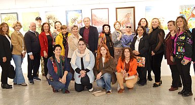 Antalyalı sanatçılar bahar sergisinde buluştu