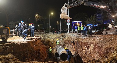 ASAT'tan Duraliler 1 Ana İsale Hattı'nda yoğun mesai