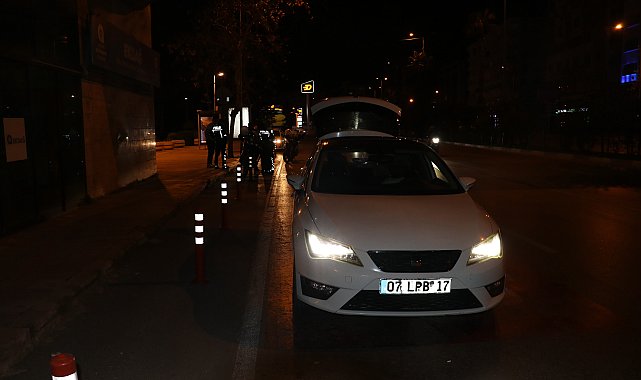 Ehliyetsiz sürücü yunus timlerine yakalandı